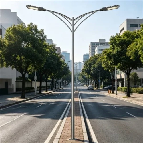 כיצד לבחור את הגובה של עמודי תאורת רחוב ממתכת?